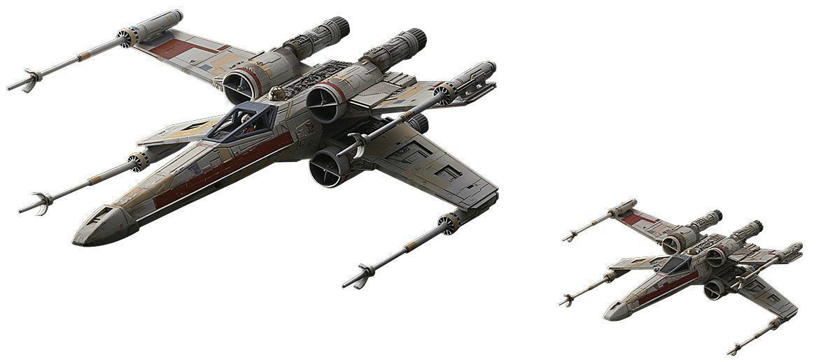 Star Wars Rogue One 1/72 Red Squadron X-wing Starfighter Bandai- Japan Figure Store - #1 Bring To You The Best Japanese Goods