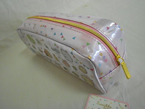Sumikko Gurashi Pen Pouch Sankaku Pink- Japan Figure Store - #1 Bring To You The Best Japanese Goods