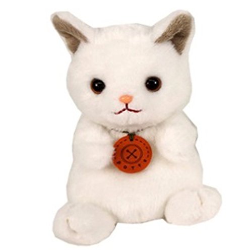 SUN ARROW Potte Plush Doll Shironeko White Cat Tjn- Japan Figure Store - #1 Bring To You The Best Japanese Goods