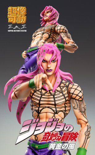 Super Action Statue 63 Diavolo Hirohiko Araki Specify Color Ver. Figure- Japan Figure Store - #1 Bring To You The Best Japanese Goods