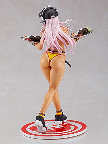 Max Factory Super Sonico 1/6 Scale Bikini Waitress Finished PVC Painted Figure- Japan Figure Store - #1 Bring To You The Best Japanese Goods
