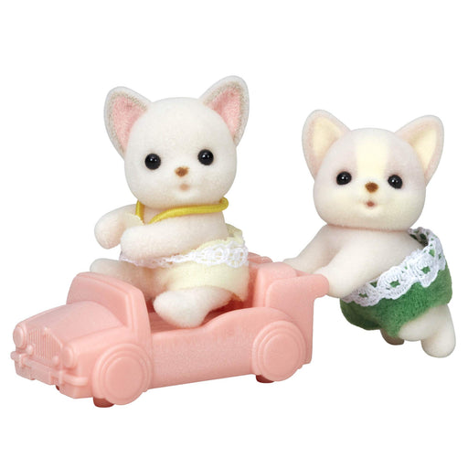 Epoch Sylvanian Families Chihuahua Twins Doll Set St Mark Certified Age 3+- Japan Figure Store - #1 Bring To You The Best Japanese Goods
