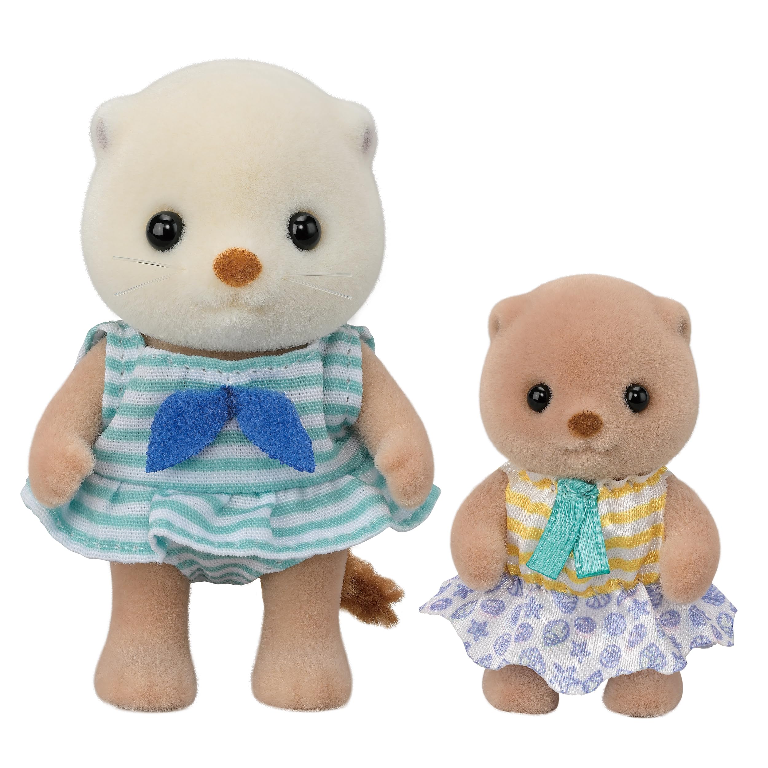 Epoch Sylvanian Families Sea Otter Siblings Play Set Toy Dollhouse Furniture for Ages 3+- Japan Figure Store - #1 Bring To You The Best Japanese Goods