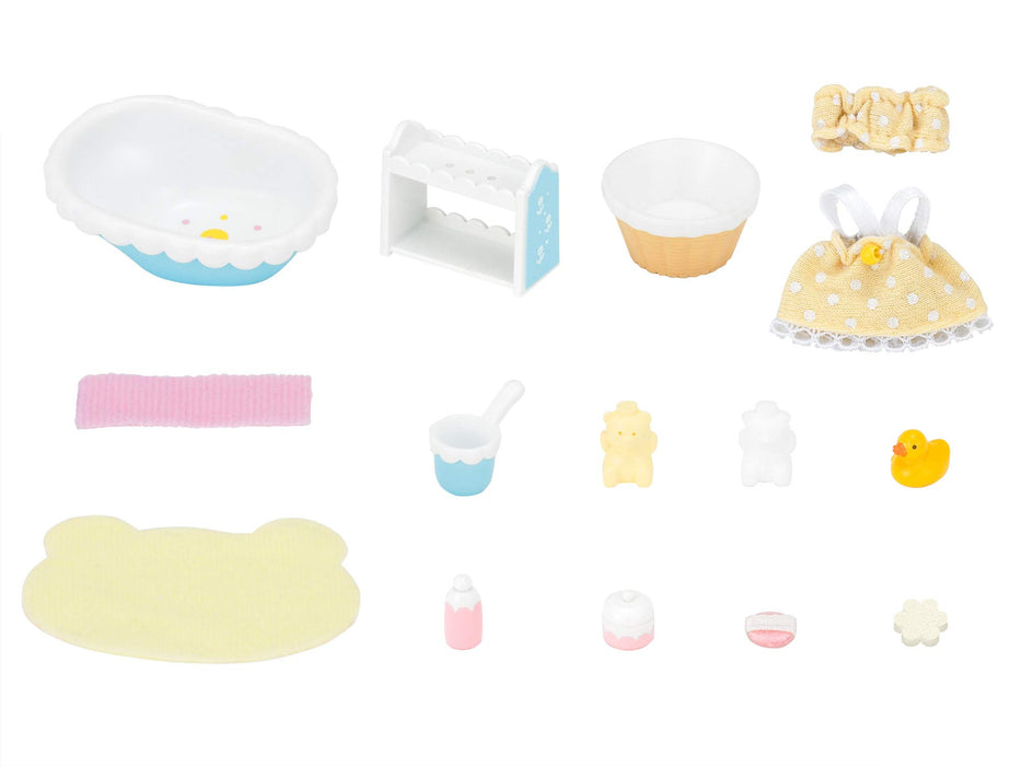 Epoch Sylvanian Families Baby Bath Furniture Set Age 3+ Toy Dollhouse- Japan Figure Store - #1 Bring To You The Best Japanese Goods