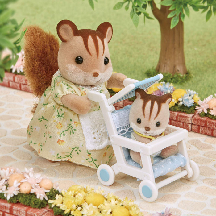 Epoch Sylvanian Families Stroller Toy for 3 Years & Up Dollhouse Furniture Car-206- Japan Figure Store - #1 Bring To You The Best Japanese Goods
