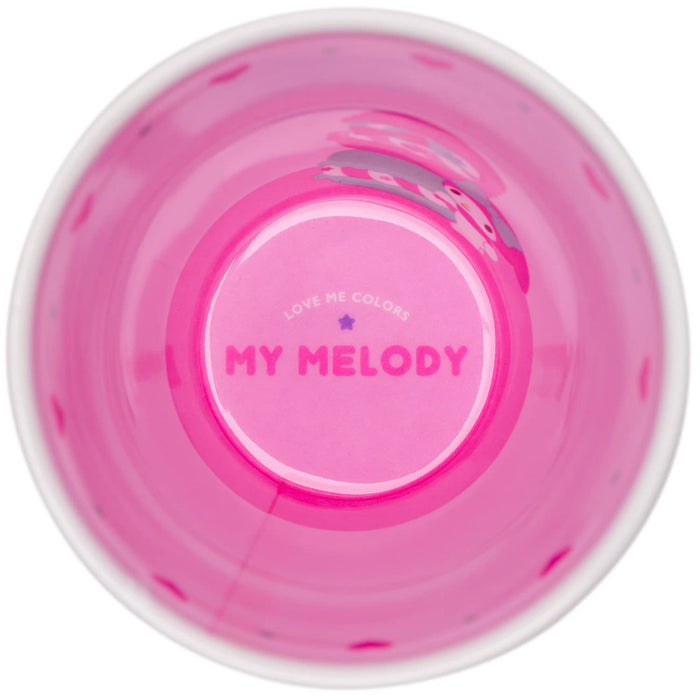 Ts Factory Melody Cup My Melody Love Me Colors Pink 270Ml Sr-5525450Mm H9.1 × Φ8.8Cm- Japan Figure Store - #1 Bring To You The Best Japanese Goods