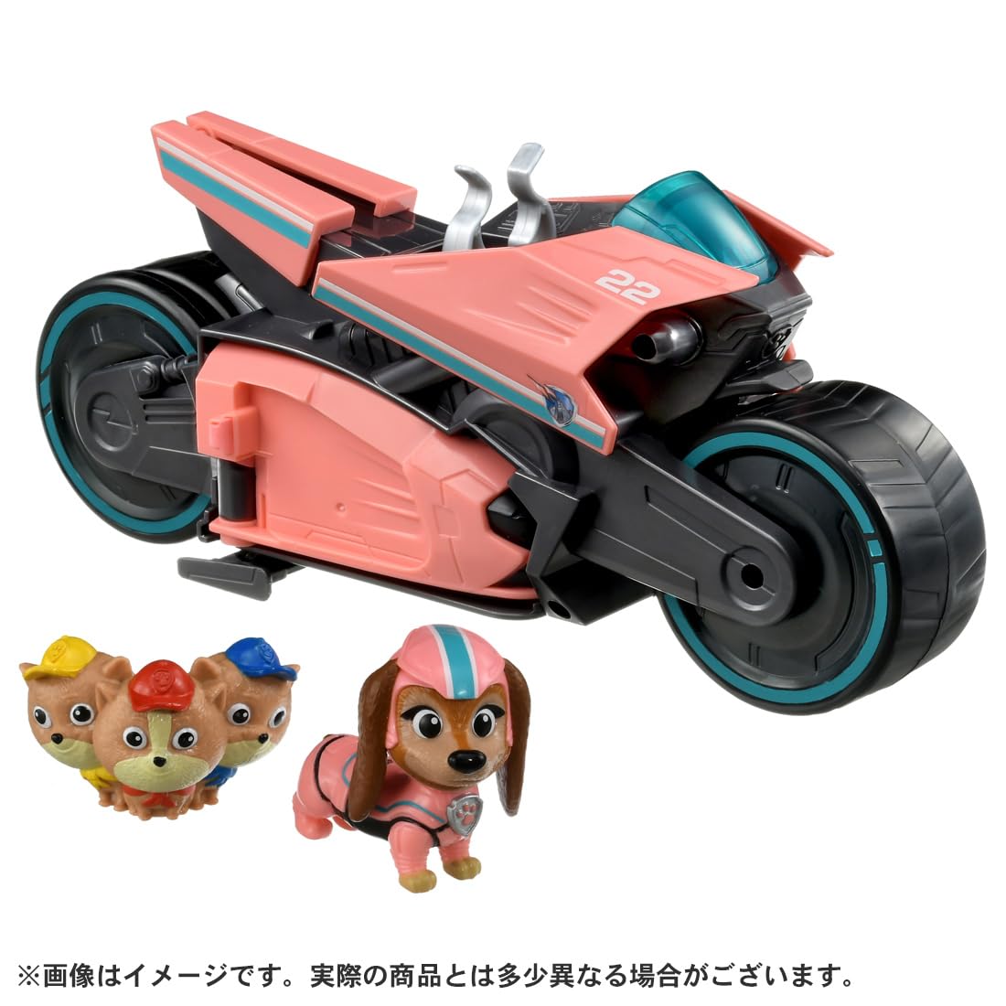Takara Tomy Paw Patrol Mighty Movie Liberty Rescue Bike & Junior Patrollers- Japan Figure Store - #1 Bring To You The Best Japanese Goods