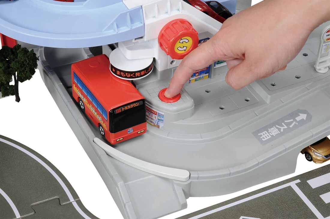 TAKARA TOMY Tomica Round And Round Bus Town- Japan Figure Store - #1 Bring To You The Best Japanese Goods