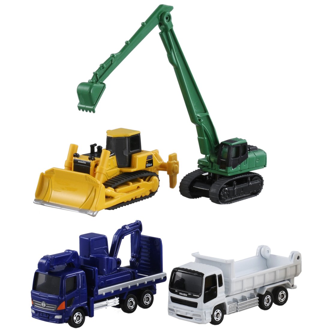 Takara Tomy Tomica 856566 Construction Vehicle Set 5 Japanese Non-Scale Vehicle Toys- Japan Figure Store - #1 Bring To You The Best Japanese Goods