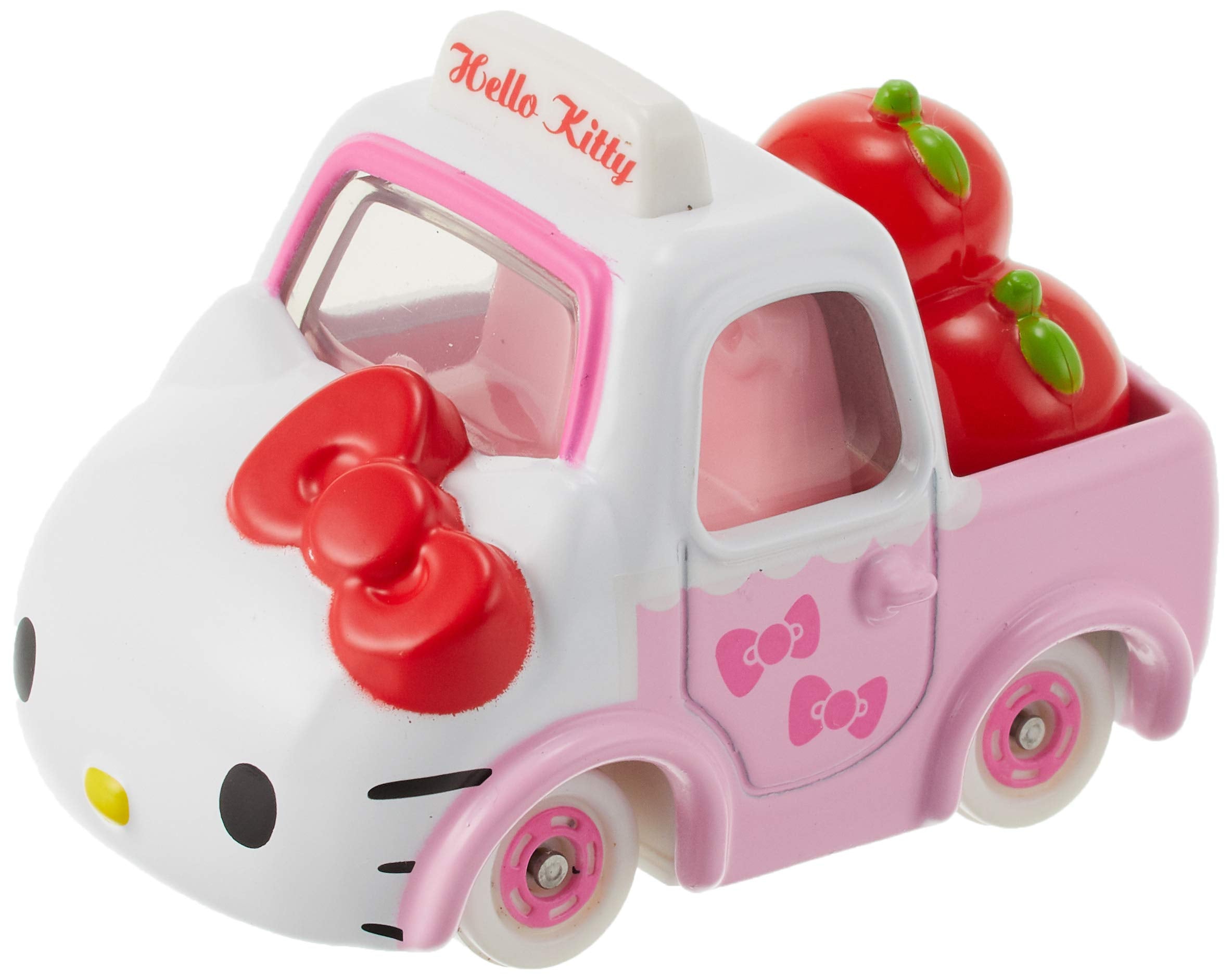Takara Tomy Dream Tomica 152 Hello Kitty Apple Car Japanese Hello Kitty Car Toys- Japan Figure Store - #1 Bring To You The Best Japanese Goods