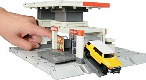 Takara Tomy Tomica Town Build City Gas Station Stand Eneos- Japan Figure Store - #1 Bring To You The Best Japanese Goods