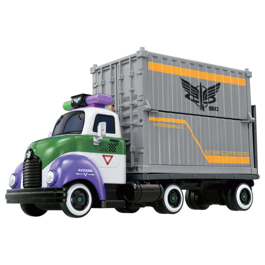 TAKARA TOMY - Tomica Disney Motors Buzz Lightyear Star Command Car Carrier- Japan Figure Store - #1 Bring To You The Best Japanese Goods