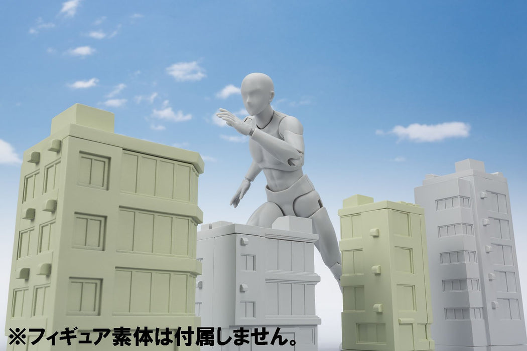 Tamashii Option Act Building Figure By Bandai Spirits - Japan- Japan Figure Store - #1 Bring To You The Best Japanese Goods