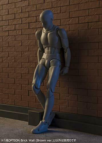 Tamashii Option Brick Wall Brown Ver. Action Figure Accessories Bandai- Japan Figure Store - #1 Bring To You The Best Japanese Goods