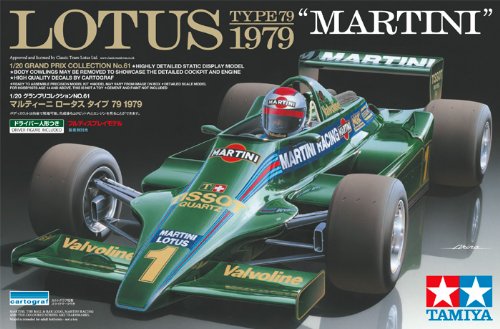 TAMIYA 20061 Lotus Type 79 1979 Martini 1/20 Scale Kit- Japan Figure Store - #1 Bring To You The Best Japanese Goods