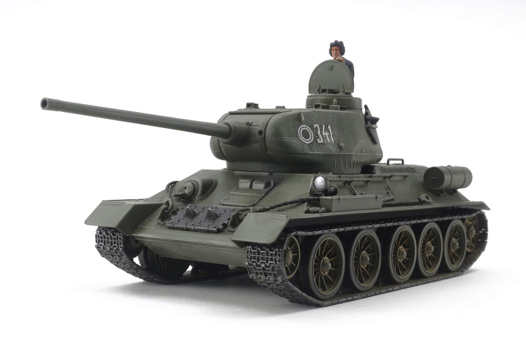 TAMIYA 1/48 Russian Medium Tank T34-85 Plastic Model- Japan Figure Store - #1 Bring To You The Best Japanese Goods