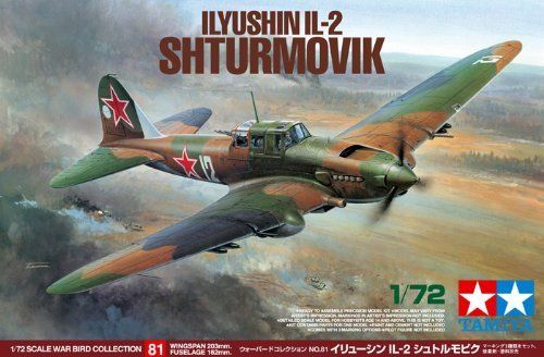 Tamiya 1/72 Ilyushin Il-2 Shturmovik Model Kit- Japan Figure Store - #1 Bring To You The Best Japanese Goods