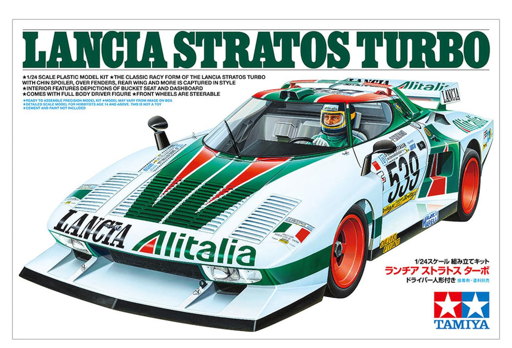 Tamiya 25210 1/24 Scale Lancia Stratos Turbo Japan Plastic Model- Japan Figure Store - #1 Bring To You The Best Japanese Goods