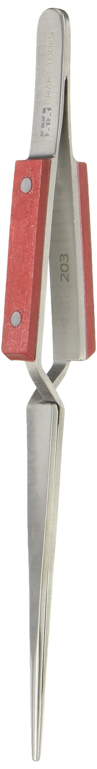 TAMIYA 74103 Craft Tools Hg Reverse Action Straight Tweezers- Japan Figure Store - #1 Bring To You The Best Japanese Goods