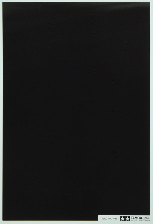 TAMIYA 12680 Carbon Pattern Decal Set Plain Weave/Extra Fine- Japan Figure Store - #1 Bring To You The Best Japanese Goods
