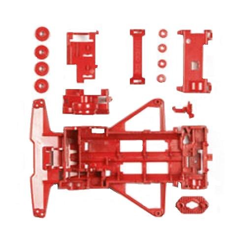 Tamiya Mini 4WD Limited Edition FM Reinforced Red Chassis 94840- Japan Figure Store - #1 Bring To You The Best Japanese Goods
