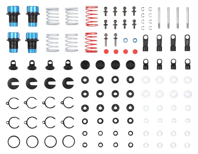 Tamiya No.1000 Op.1000 M Chassis Damper (4pc) 54000- Japan Figure Store - #1 Bring To You The Best Japanese Goods