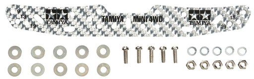 TAMIYA 95305 Mini 4Wd Multi Roller Setting Stay Hg Carbon 1.5 Mm Silver- Japan Figure Store - #1 Bring To You The Best Japanese Goods