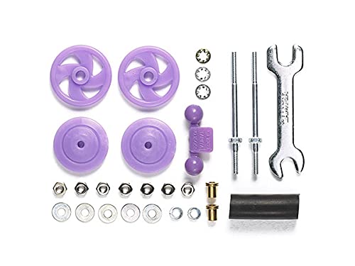 TAMIYA 95519 Mini 4Wd Large Dia. Stabilizer Head Set 17Mm Purple- Japan Figure Store - #1 Bring To You The Best Japanese Goods