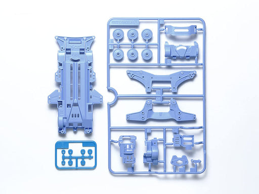 TAMIYA Mini 4Wd Vz Color Chassis Set Pastel Blue- Japan Figure Store - #1 Bring To You The Best Japanese Goods
