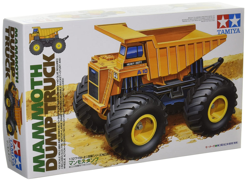 TAMIYA 17013 Mini 4Wd Mammoth Dump Truck 1/32- Japan Figure Store - #1 Bring To You The Best Japanese Goods
