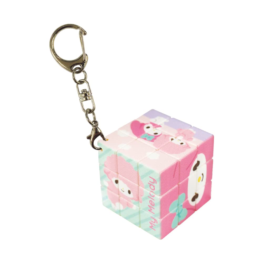 T&S Factory Puzzle Cube Keychain My Melody Japan Sr-5541510Mm H3Xw3Xd3Cm- Japan Figure Store - #1 Bring To You The Best Japanese Goods