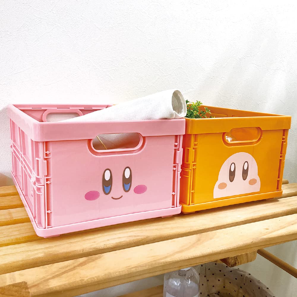 Tee'S Factory Kirby Character Container Hk-5542510Kf Japan H14.2Xw21.2Xd30Cm- Japan Figure Store - #1 Bring To You The Best Japanese Goods