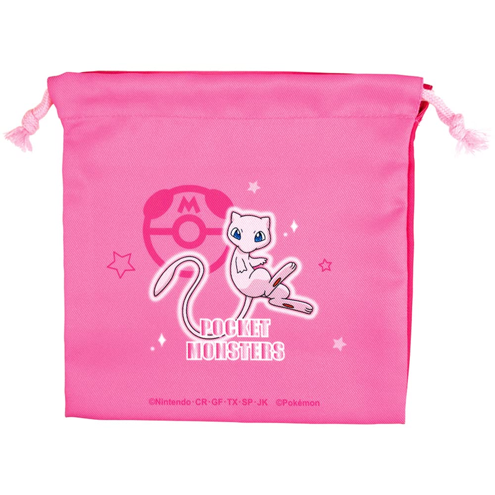 TS Factory Pokemon Flat Purse Starlight Mew H20 X W20Cm Pm-5530208Mw- Japan Figure Store - #1 Bring To You The Best Japanese Goods
