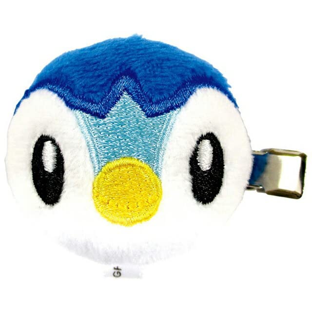 TS Factory Pokemon Mascot Hair Clip Piplup 145508- Japan Figure Store - #1 Bring To You The Best Japanese Goods