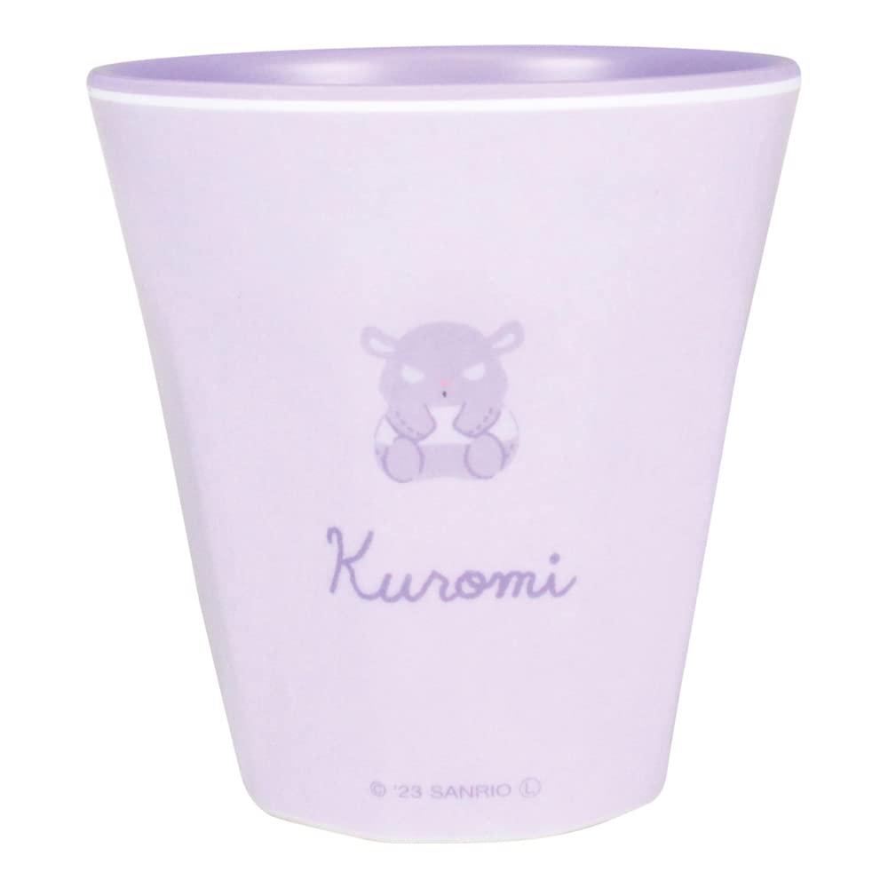 T'S Factory Sanrio Matte Melamine Cup Kuromi Japan H9.1Xφ8.8Cm Sr-5525544Ku- Japan Figure Store - #1 Bring To You The Best Japanese Goods