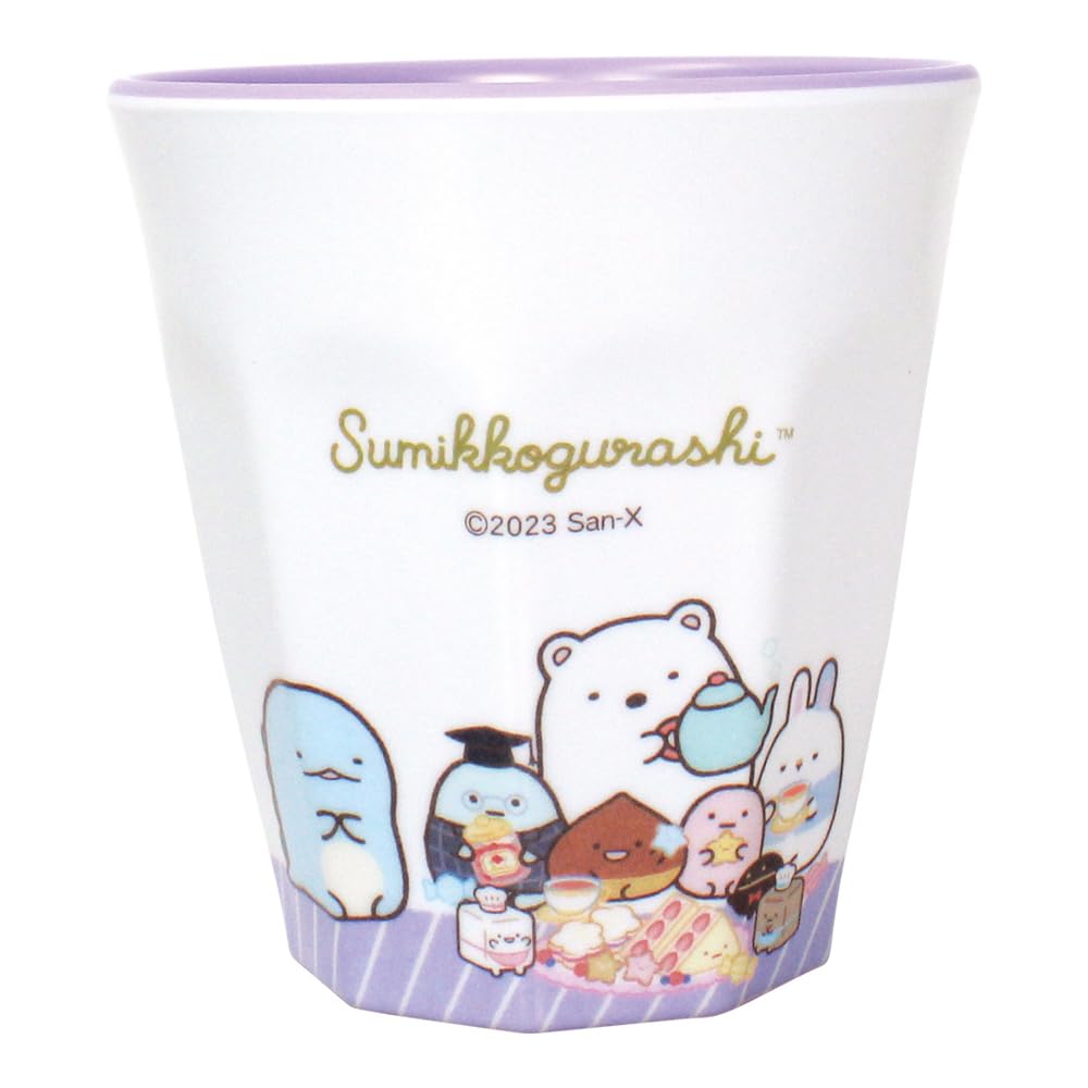 T's Factory Sumikko Gurashi Initial Mat Melamine Cup SG-5525577AR H9.1xΦ8.8cm- Japan Figure Store - #1 Bring To You The Best Japanese Goods