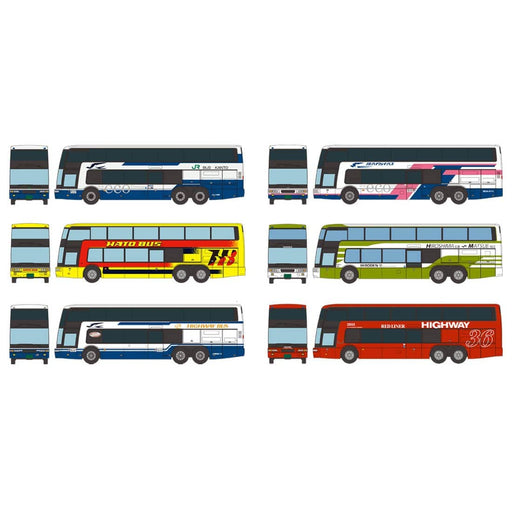 Mitsubishi Fuso Aero King Collection Ii Dp-Box 6 Pieces By The Bus Collection (Japan)- Japan Figure Store - #1 Bring To You The Best Japanese Goods