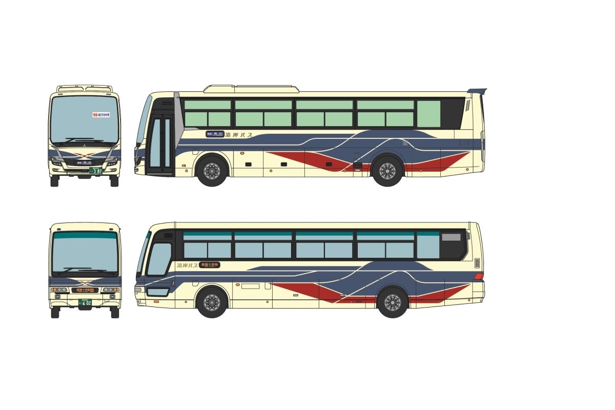 Tomytec Japan Railway Collection Rumoi Main Line Last Train 4933D Coastal Bus Asahikawa Line Diorama Supplies- Japan Figure Store - #1 Bring To You The Best Japanese Goods