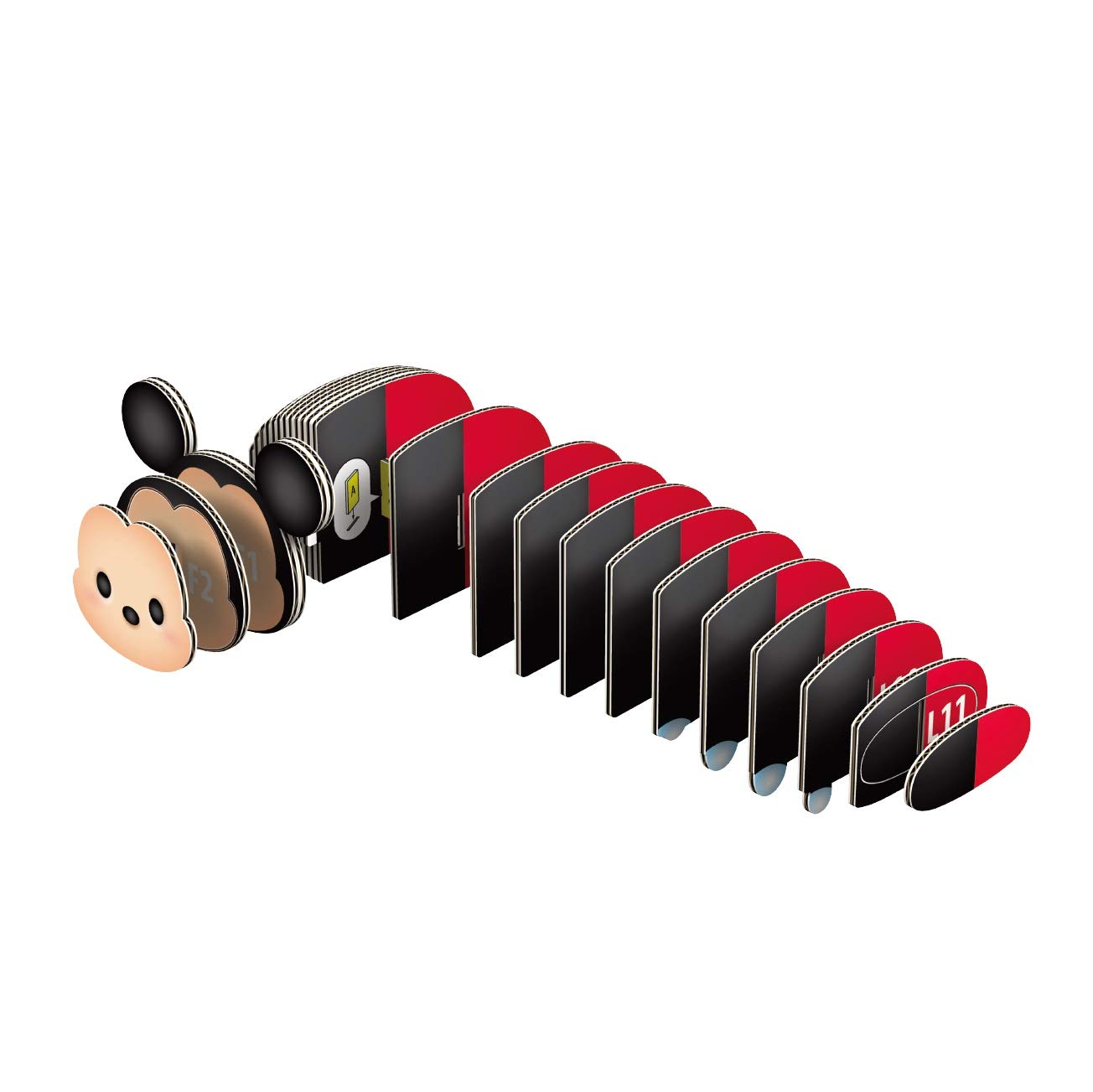 A-ZONE Eugy Disney Tsum Tsum Mickey Mouse 3D Cardboard Model Kit- Japan Figure Store - #1 Bring To You The Best Japanese Goods