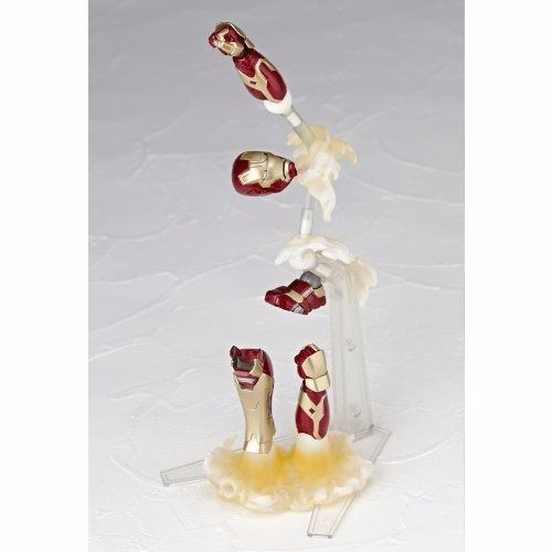 Tokusatsu Revoltech No.049 Iron Man 3 Iron Man Mark Xlii Figure Kaiyodo Japan- Japan Figure Store - #1 Bring To You The Best Japanese Goods