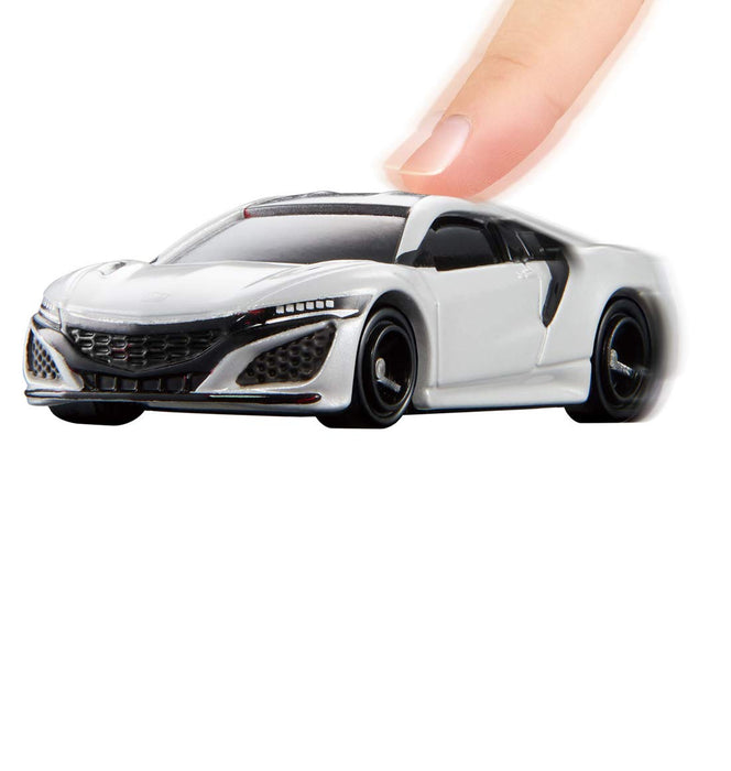 Takara Tomy Tomica 4D 04 Honda Nsx Casino White Pearl Japanese Completed Car Toys- Japan Figure Store - #1 Bring To You The Best Japanese Goods