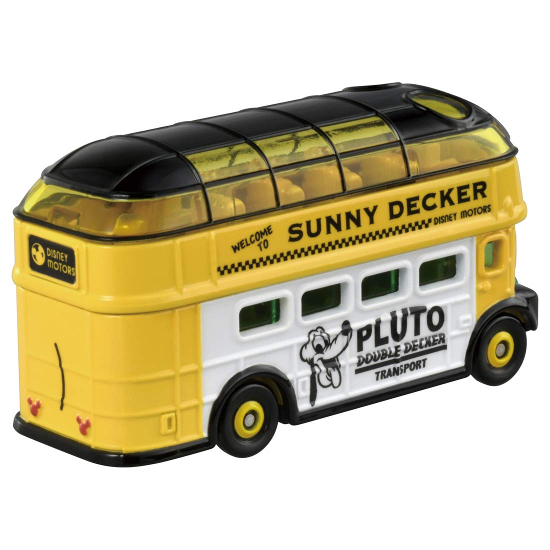 Takara Tomy Tomica Disney Motors Sunny Decker Pluto Disney Character Model Toys- Japan Figure Store - #1 Bring To You The Best Japanese Goods