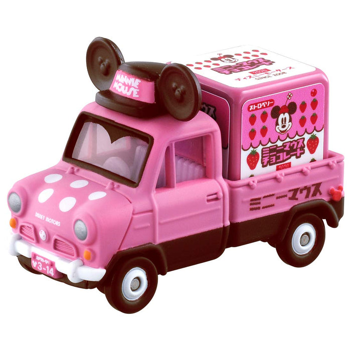 Takara Tomy Tomica Disney Motors Sorrata Minnie Mouse White Day Edition Disney Toys- Japan Figure Store - #1 Bring To You The Best Japanese Goods