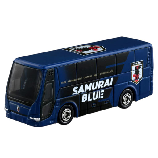 Takara Tomy Tomica Japan National Soccer Team Official Team Bus Jfa's Dream Bus Toy- Japan Figure Store - #1 Bring To You The Best Japanese Goods
