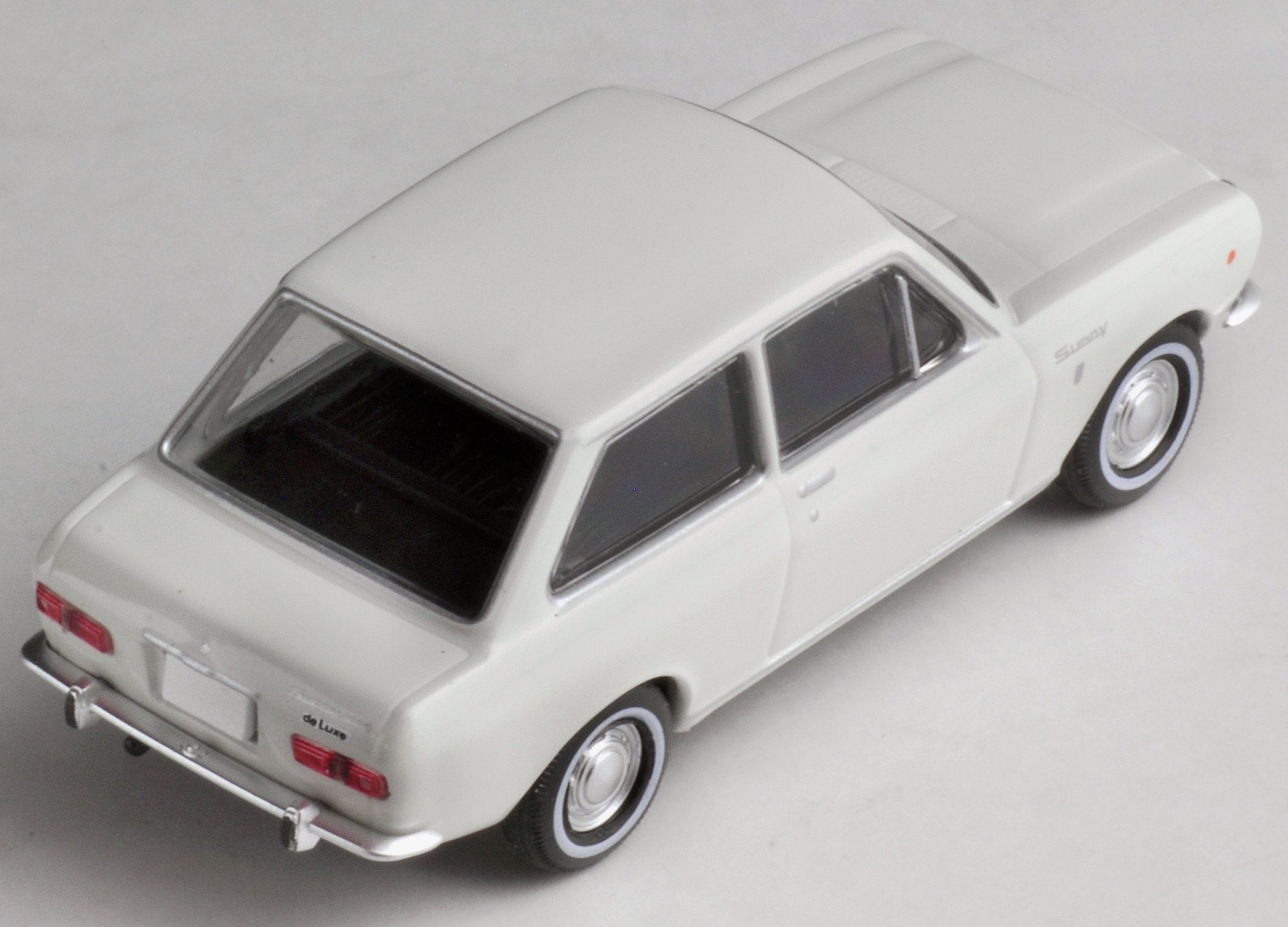 Tomytec Tomica Limited Sunny 1000 2-Door Sedan Dx White 1/64 Lv-N83C Finished Product- Japan Figure Store - #1 Bring To You The Best Japanese Goods
