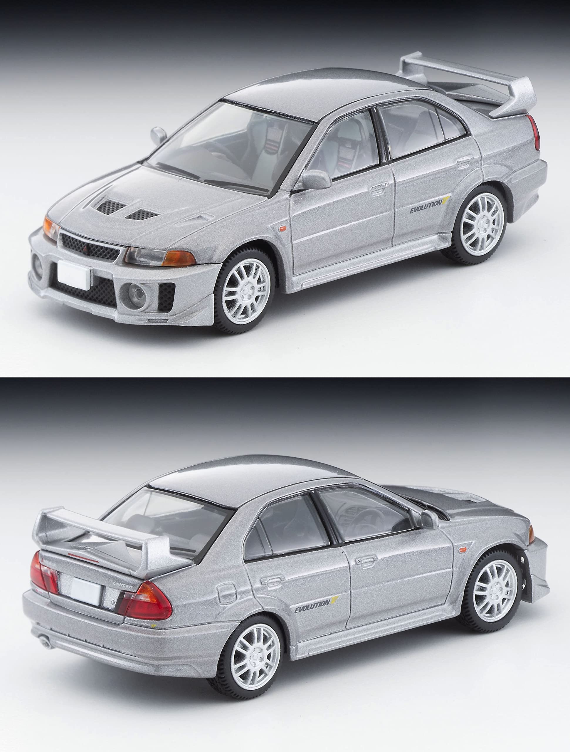 Tomytec Tomica Limited Vintage Neo 1/64 Mitsubishi Lancer Gsr Evolution V Silver Japan 320258- Japan Figure Store - #1 Bring To You The Best Japanese Goods