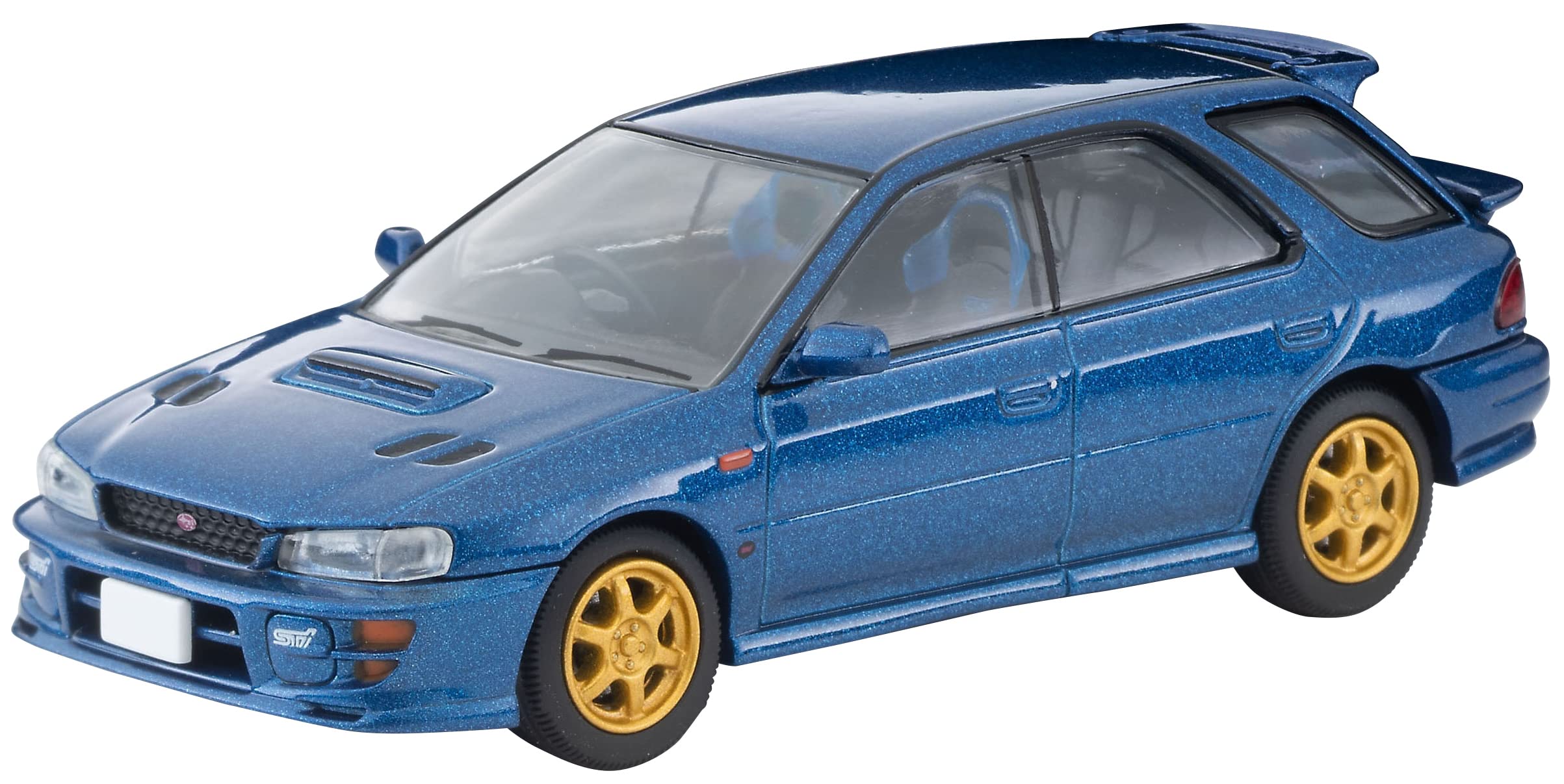 Tomytec Tomica Limited Vintage Neo 1/64 Subaru Impreza Wagon Wrx Sti Blue 99 Japan 320364- Japan Figure Store - #1 Bring To You The Best Japanese Goods