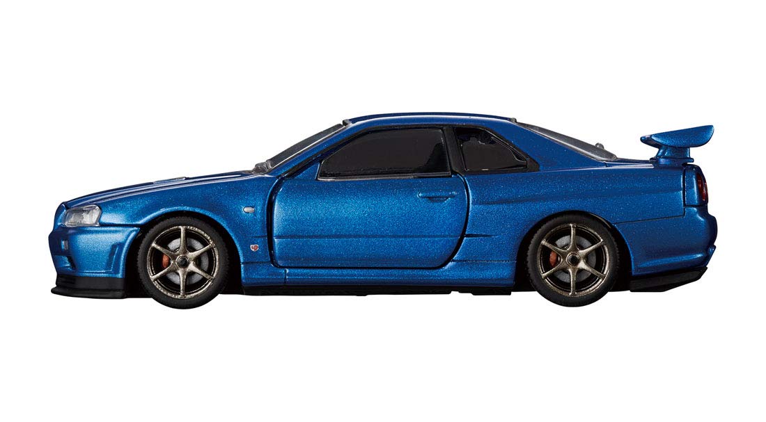 Takara Tomy Tomica Premium Rs Nissan Skyline Gt-R V-Spec II Nur (Blue) 130895 1/43 Scale Model- Japan Figure Store - #1 Bring To You The Best Japanese Goods