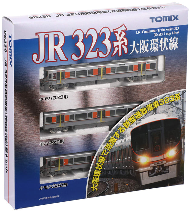 Tomytec Tomix N Gauge 323 Series Basic Set: Osaka Loop Line Model Train 98230- Japan Figure Store - #1 Bring To You The Best Japanese Goods