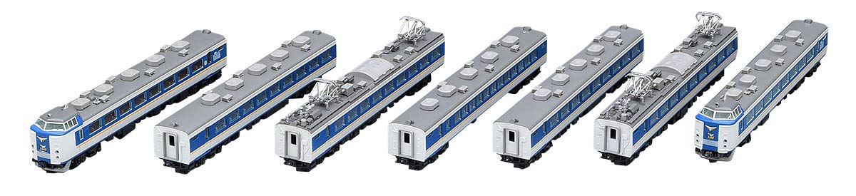 Tomytec Tomix N Gauge 485 Series Limited Express Model Train Shirasagi New Paint 7-Car Set- Japan Figure Store - #1 Bring To You The Best Japanese Goods